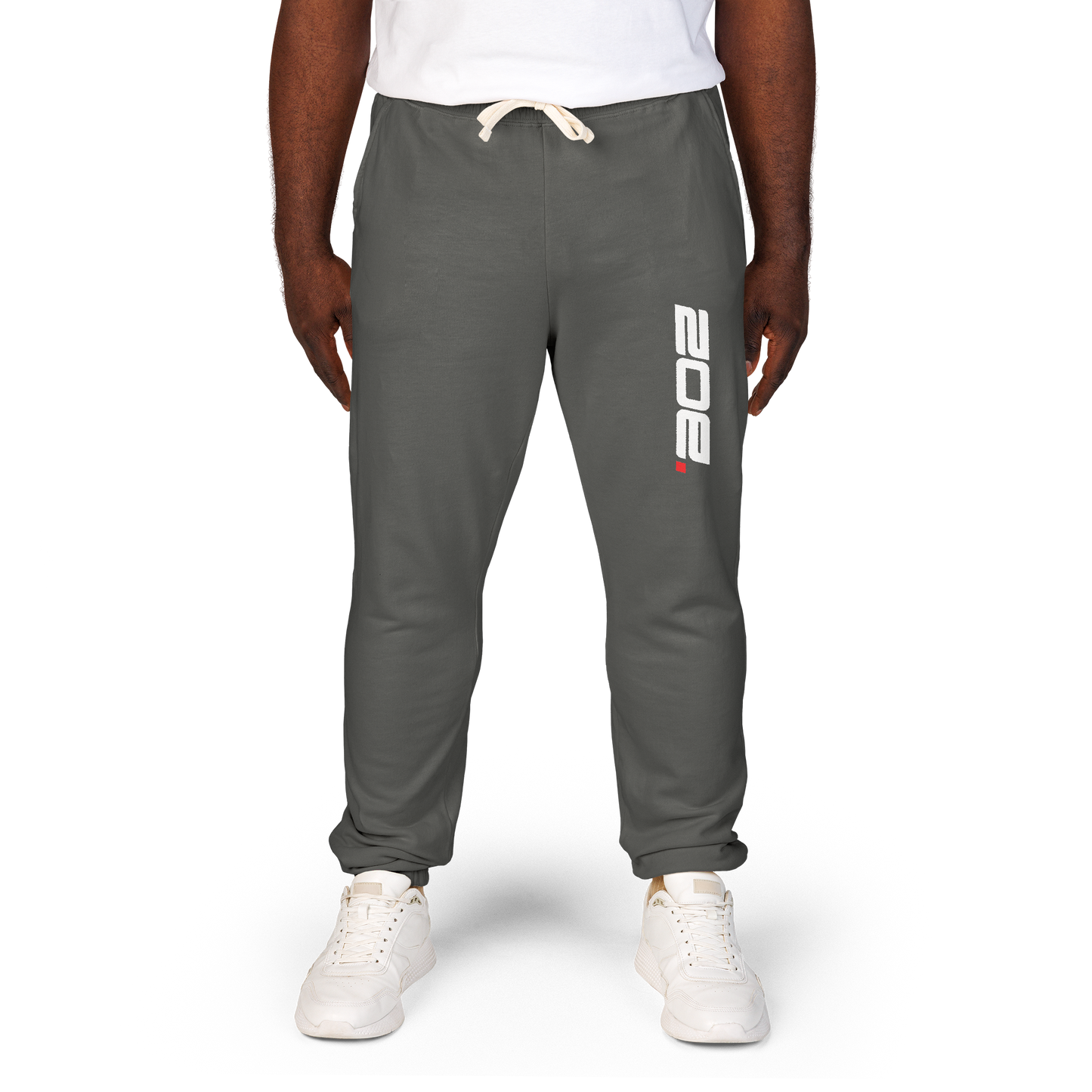 Stylish Garment-Dyed Fleece Sweatpants