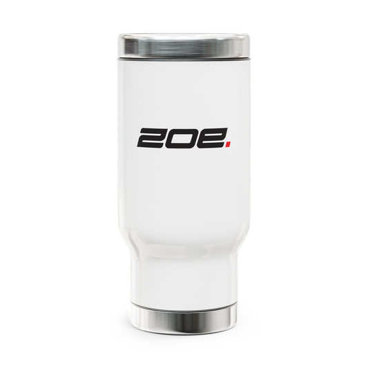 Stainless Steel Travel Mug with Handle, 14oz